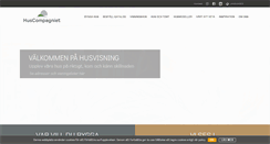 Desktop Screenshot of huscompagniet.se
