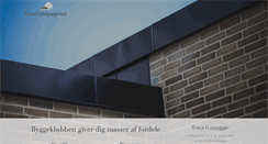 Desktop Screenshot of byggeklub.huscompagniet.dk
