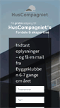 Mobile Screenshot of byggeklub.huscompagniet.dk